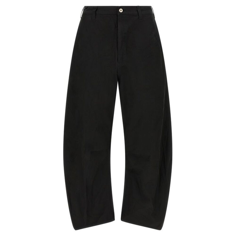 Comme Des Garçons Black Polyester Casual Men's Pants